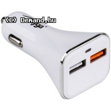 AKYGA AK-CH-08 3000mA 2xUSB white Quick Charge 3.0 AK-CH-08