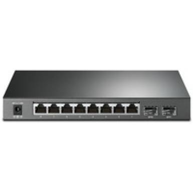 TP-Link T1500G-10PS 8-Port Gigabit Desktop PoE Switch with 2 Combo SFP Slots T1500G-10PS(TL-SG221