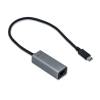i-tec USB C adapter Metal Gigabit Ethernet 1x USB-C -- RJ-45 LED C31METALGLAN
