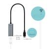 i-tec USB C adapter Metal Gigabit Ethernet 1x USB-C -- RJ-45 LED C31METALGLAN