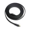 Gembird HDMI V1.4 apa-apa lapos k&aacute;bel aranyozott csatlakoz&oacute;val 1.8m CC-HDMI4F-6