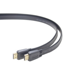 Gembird HDMI V1.4 apa-apa lapos kábel aranyozott csatlakozóval 3m CC-HDMI4F-10