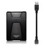 External HDD Adata Durable HD650 2.5inch 2TB USB3.0 Black, Rugged AHD650-2TU31-CBK