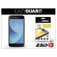 EazyGuard Samsung J330F Galaxy J3 (2017) gyémántüveg képernyővédő fólia - Diamond Glass 2.5D Fullcover - fekete LA-1195