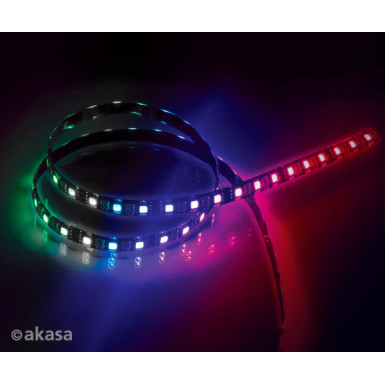 LED Akasa - Mágneses LED szalag - Vegas MBW - AK-LD06-50RB - 50cm - RGBW