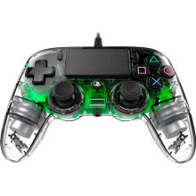 Nacon vezetékes kontroller halványzöld PS4