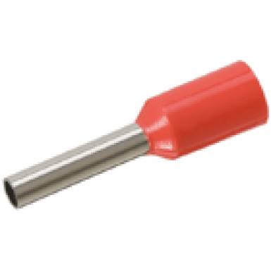 Érvéghüvely 1,0mm2 - piros 100 db Érvéghüvely 1,0mm2 - piros 100 db