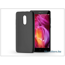 Haffner Xiaomi Redmi Note 4 Global/Note 4X szilikon hátlap - Jelly Flash Mat - fekete PT-4152