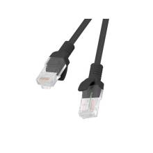Lanberg Patchcord RJ45 cat. 6 UTP 0.25m black PCU6-10CC-0025-BK