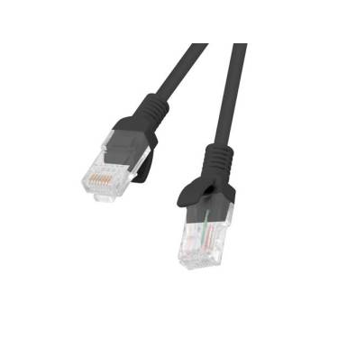 Lanberg Patchcord RJ45 cat. 6 UTP 0.25m black PCU6-10CC-0025-BK