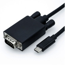 ROLINE USB C 3.1 - VGA adapter M/M 2m kábellel
