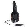 Gembird Gaming microphone & stereo headphones with volume control, glossy black GHS-402