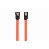 Gembird Serial ATA III 30 cm Data Cable, metal clips, red CC-SATAM-DATA-0.3M