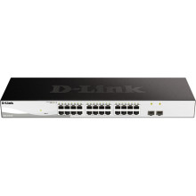 D-Link Switch 24x1000Mbps+2x1000/SFP Smart DGS-1210-26