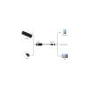 Gembird USB 2.0 OTG C-típusú adapter kábel (CM / AF) A-OTG-CMAF2-01