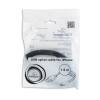 Gembird USB szinkron és töltő spirálkábel iPhone-hoz, 1,5 m, fekete CC-LMAM-1.5M