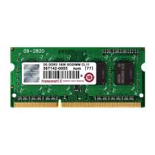Transcend SODIMM, 2GB, 1600MHz, DDR3, CL11 TS256MSK64V6N