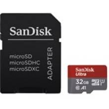 SanDisk 32GB microSDHC Mobile Ultra mem&oacute;riak&aacute;rtya, + adapter, (98MB/s) class 10, A1 + Android APP 173447