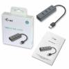 i-tec USB 3.0 Metal 4-port HUB 4x USB 3.0 passive U3HUBMETAL403