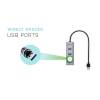 i-tec USB 3.0 Metal 4-port HUB 4x USB 3.0 passive U3HUBMETAL403