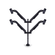 Multibrackets asztali rögzítő VESA Gas Lift Arm Single Black HD, dönthető, forgatható konzol, 15-32", fekete 7350073732449