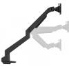 Multibrackets asztali rögzítő VESA Gas Lift Arm Single Black HD, dönthető, forgatható konzol, 15-32", fekete 7350073732449