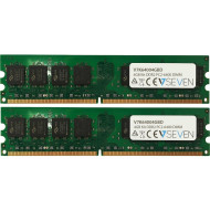 V7 - HYPERTEC 2X2GB KIT DDR2 800MHZ CL6       V7K64004GBD