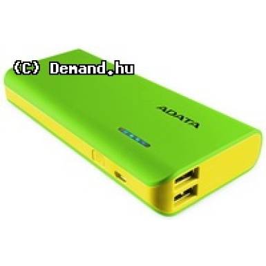 Akku Bank A-Data PT100 Green/Yellow Powerbank10000mAh