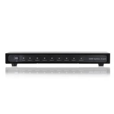 Splitter HDMI 8-port, 1920x1080p FHD 3D, HDCP1.2 DS-43302 Splitter HDMI 8-port, 1920x1080p FHD 3D, HDCP1.2 DS-43302