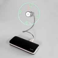LOGILINK - USB fan with clock UA0294