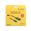 Delock Cable USB Type-C male HDMI male (DP Alt Mode)4K 30 Hz 1m black 85258
