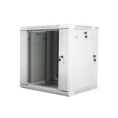 Lanberg wall-mounted double section rack 19'' flat pack 12U/600x600mm grey WF02-6612-10S Lanberg wall-mounted double section rack 19'' flat pack 12U/600x600mm grey WF02-6612-10S