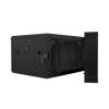 Lanberg wall-mounted double section rack 19'' flat pack 6U/600x600mm black WF02-6606-10B