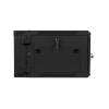 Lanberg wall-mounted double section rack 19'' flat pack 6U/600x600mm black WF02-6606-10B