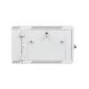 Lanberg wall-mounted double section rack 19'' flat pack 6U/600x600mm grey WF02-6606-10S