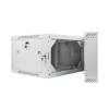 Lanberg wall-mounted double section rack 19'' flat pack 6U/600x600mm grey WF02-6606-10S