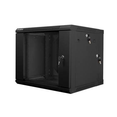 Lanberg wall-mounted double section rack 19'' flat pack 9U/600x600mm black WF02-6609-10B Lanberg wall-mounted double section rack 19'' flat pack 9U/600x600mm black WF02-6609-10B