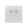 Lanberg wall-mounted double section rack 19'' flat pack 9U/600x600mm grey WF02-6609-10S