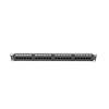 Lanberg Patch Panel 24 port 1U, cat. 6, black PPU6-1024-B