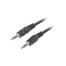 Lanberg stereo cable Mini Jack(M)-Mini Jack(M) 1.2m CA-MJMJ-10CC-0012-BK
