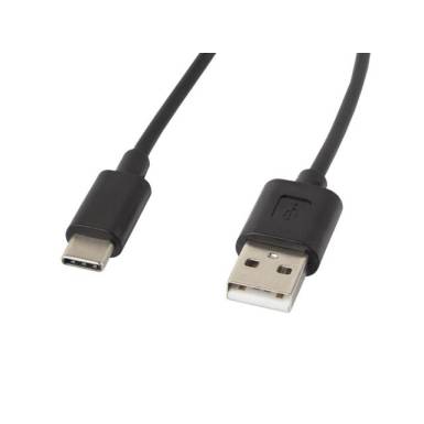 Lanberg cable USB 2.0 Type-C(M)-AM 1.8m black CA-USBO-10CC-0018-BK Lanberg cable USB 2.0 Type-C(M)-AM 1.8m black CA-USBO-10CC-0018-BK