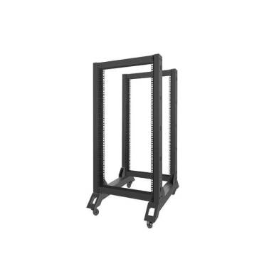 Lanberg open rack 19'' 27U/600x800mm black OR01-6827-B Lanberg open rack 19'' 27U/600x800mm black OR01-6827-B