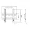 Sbox PLB-2522F 23"-42" fix fali konzol PLB-2522F