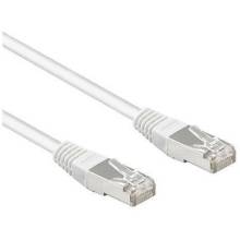 Goobay SFTP CAT6 patch kábel 0,5 m White Goobay SFTP CAT6 patch kábel 0,5 m White