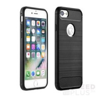 Forcell Forcell Carbon hátlap tok Apple iPhone 7/8, fekete