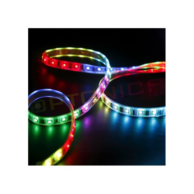 OPTONICA LED Szalag 60 LED/m, 5050 SMD, beltéri, RGB, 5 méter