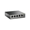LINK Switch 5x1000Mbps asztali fémházas (4 port PoE 802.3 af 58 watt) TL-SG1005P