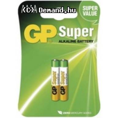 GP B1306 AAAA GP 25A 2db/bliszter alkáli elem B1306 GP B1306 AAAA GP 25A 2db/bliszter alkáli elem B1306