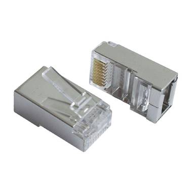 Gembird modul&aacute;ris LAN csatlakoz&oacute;dug&oacute; (30u''), aranyozott PLUG5SP/10