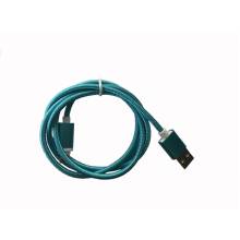 BH K&aacute;bel - Lightning (USB-lightning, harisny&aacute;zott, 2m, k&eacute;k)